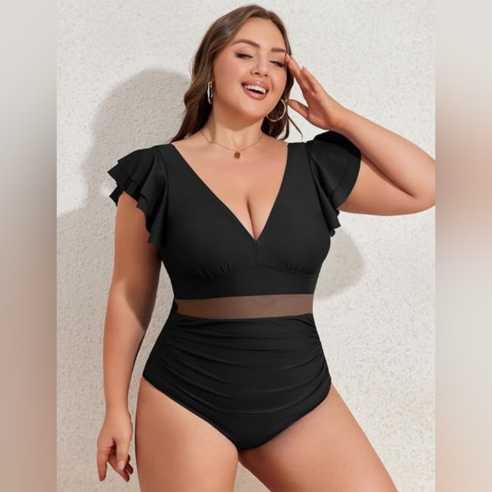 1pc NWT black swimwear